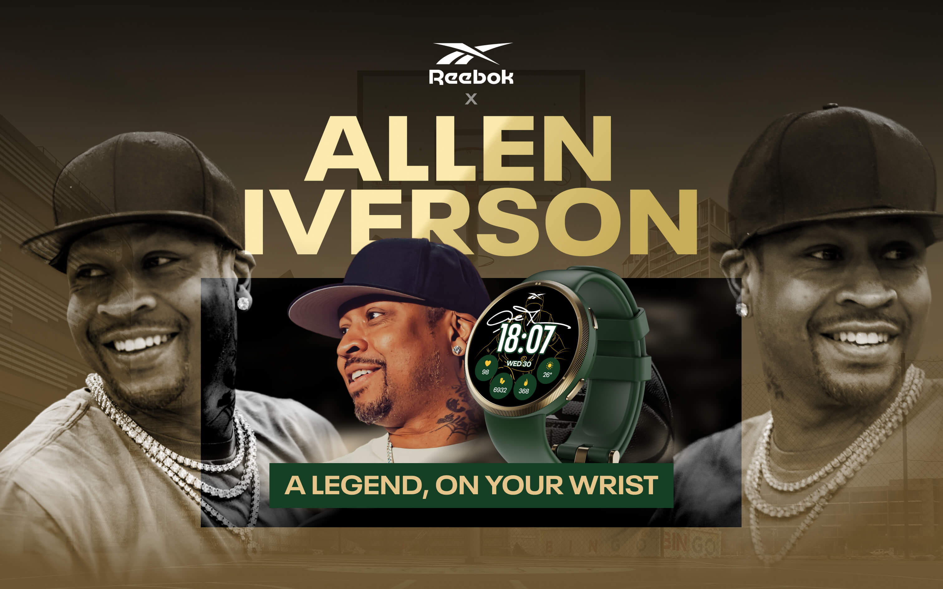 Reebok x Allen Iverson — Limited Edition Watch